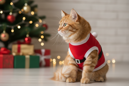 Cat Santa Costume